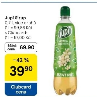 Sirup hustý Lahvinka Jupí