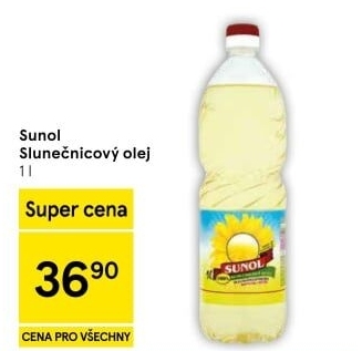 Slunečnicový olej Sunol
