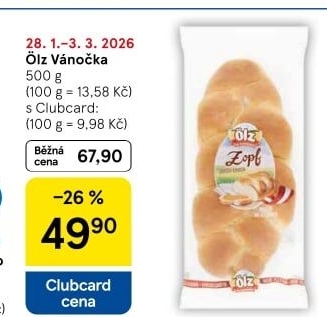 Vánočka Ölz