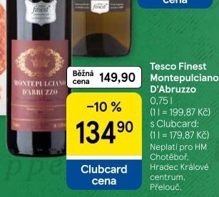 Víno Montepulciano D'