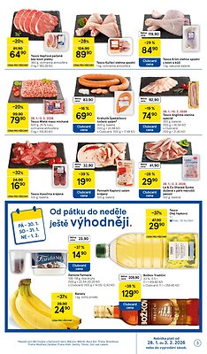 akční leták Tesco 28.1.2026-3.2.2026