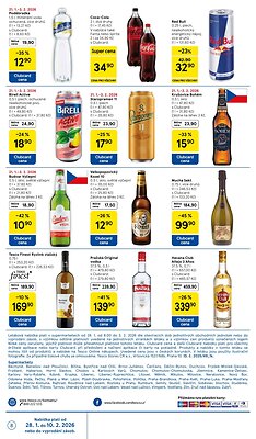 akční leták Tesco 28.1.2026-3.2.2026
