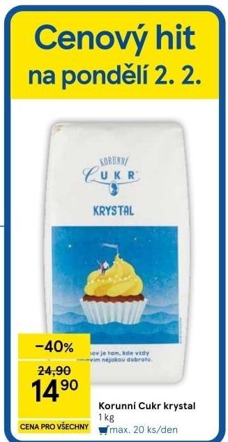 Cukr krystal Korunní