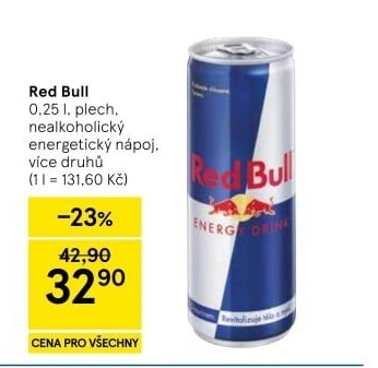 Energetický nápoj Red Bull
