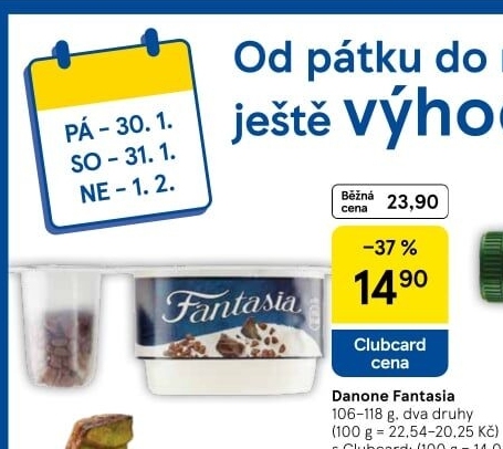 Jogurt Fantasia Danone