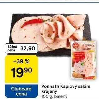 Kapiový salám Ponnath
