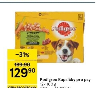 Kapsičky pro psy Pedigree