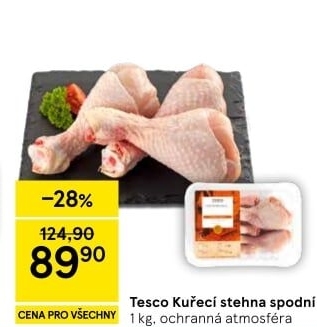 Kuřecí stehna Tesco