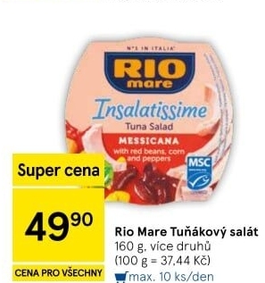 Salát Insalatissime Rio Mare