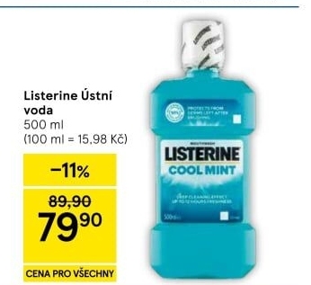 Ústní voda Listerine