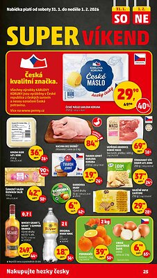 akční leták Penny Market 29.1.2026-3.2.2026