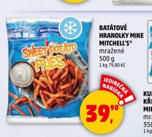 Batátové hranolky mražené Mike Mitchell'