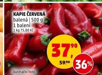 Paprika červená kapie