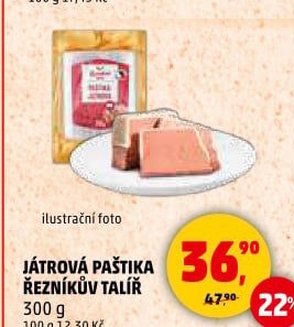 Paštika játrovka Řezníkův talíř