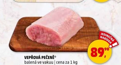Vepřová pečeně bez kosti