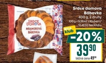 Bábovka Srdce Domova