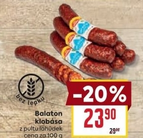Klobása Balaton Krásno