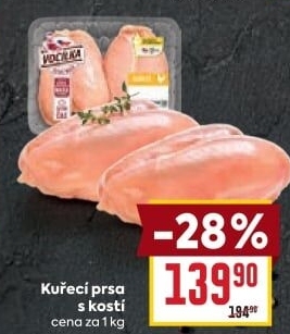 Kuřecí prsa s kostí Vocílka