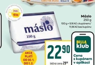 Máslo Milkpol