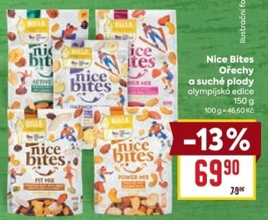 Mix ořechů a ovoce Nice Bites