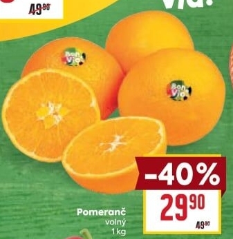 Pomeranče Billa Bonvia