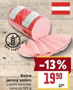 Salám extra jemný Berger