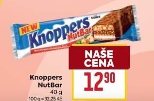 Tyčinka Knoppers NutBar Storck