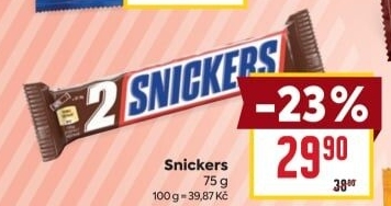 Tyčinka Snickers