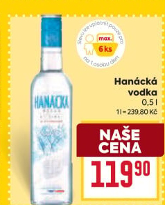 Vodka Hanácká