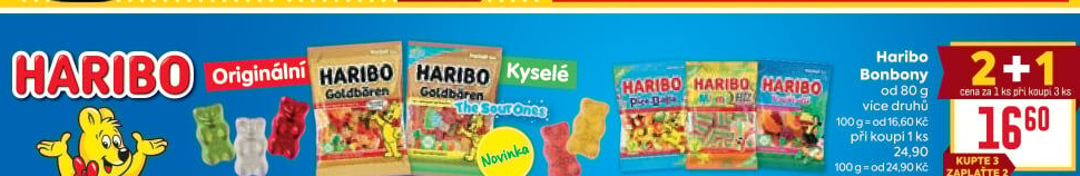 Bonbony želé Haribo