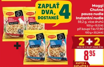 Instantní polévka nudlová Chutná pauza Maggi
