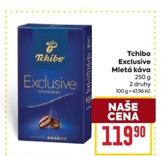 Mletá káva Tchibo Exclusive