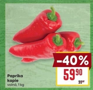 Paprika červená kapie