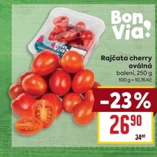 Rajčata cherry Billa Bonvia