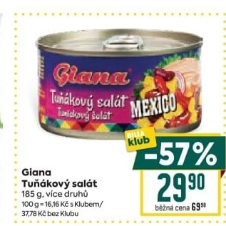 Salát s tuňákem Giana