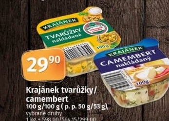 Camembert nakládaný Krajánek