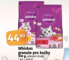 Granule pro kočky Whiskas