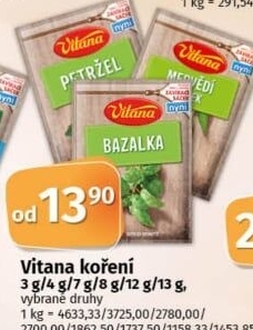 Koření Vitana