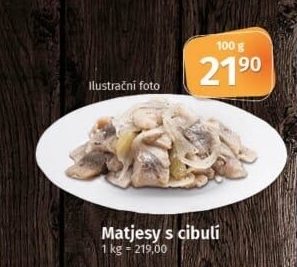 Matjesy s cibulí