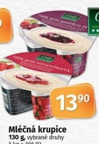 Mléčná krupice Coop Premium
