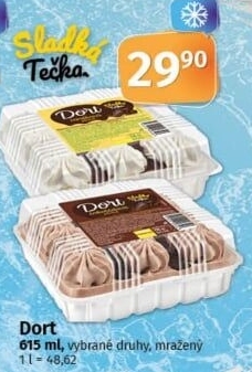 Polárkový dort Sladká Tečka