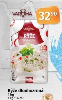 Rýže dlouhozrnná Varoma