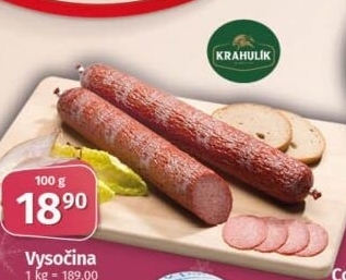 Salám Vysočina Krahulík
