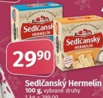 Sýr Hermelín Sedlčanský