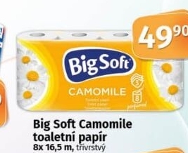 Toaletní papír 3vrstvý Big Soft