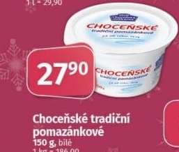 Tradiční pomazánkové Choceňské