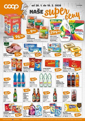 akční leták COOP 28.1.2026-10.2.2026
