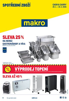 akční leták Makro 28.1.2026-10.2.2026