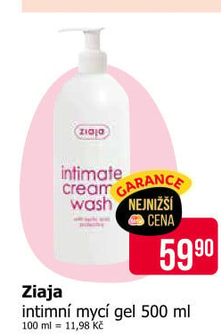 Intimní mycí gel Ziaja