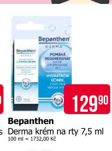 Krém na rty regenerační Derma Bepanthen